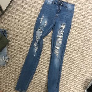 Fashion nova high rise stretchy skinny jeans